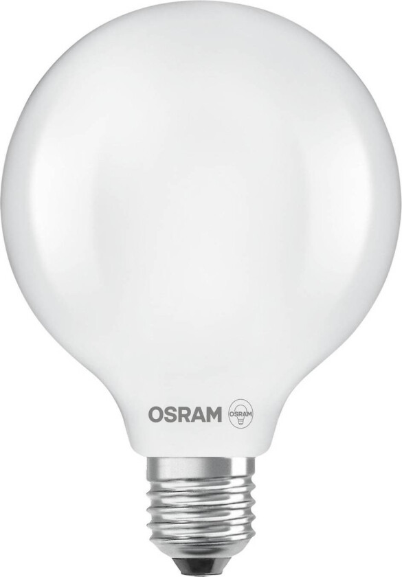OSRAM LED-pære Globe G125 E27 7,2W matt 4,000K