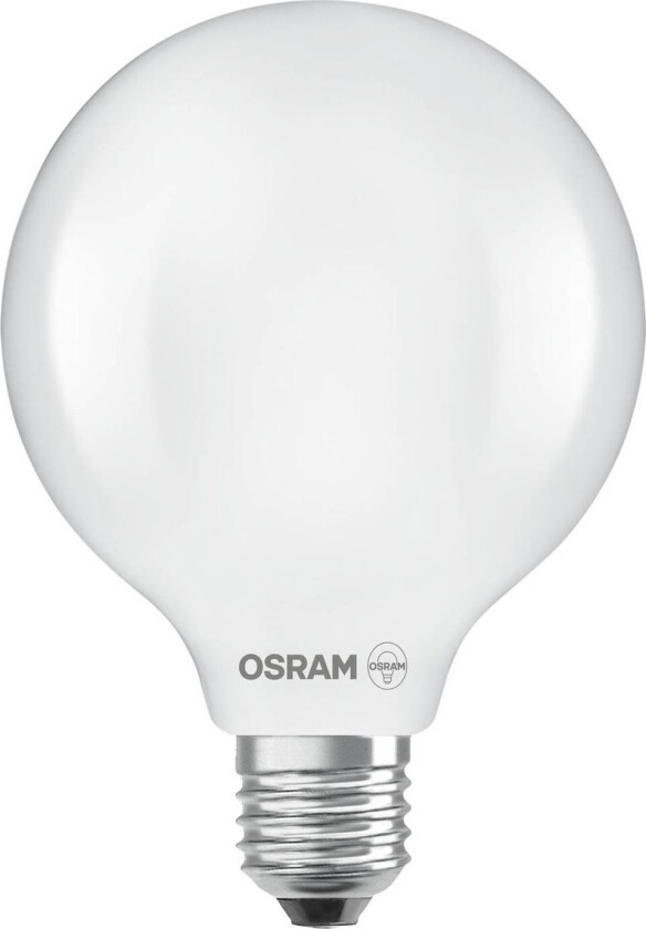 OSRAM LED-pære Globe G125 E27 7,2W matt 2,700K