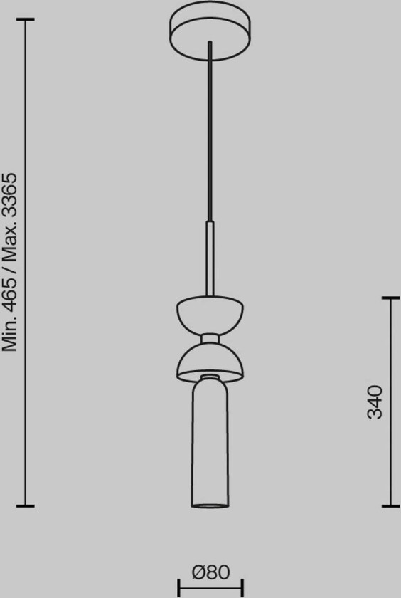 hengelampe Kyoto, hvit, Ø 10 cm, marmor, glass