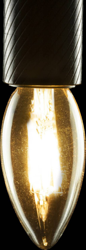 LED E14 3W stearinlys 24V DC glødetråd klar 927 dimbar