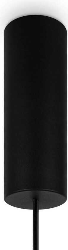 Bangkok, trommelform, røykgrå, Ø 25 cm, glass