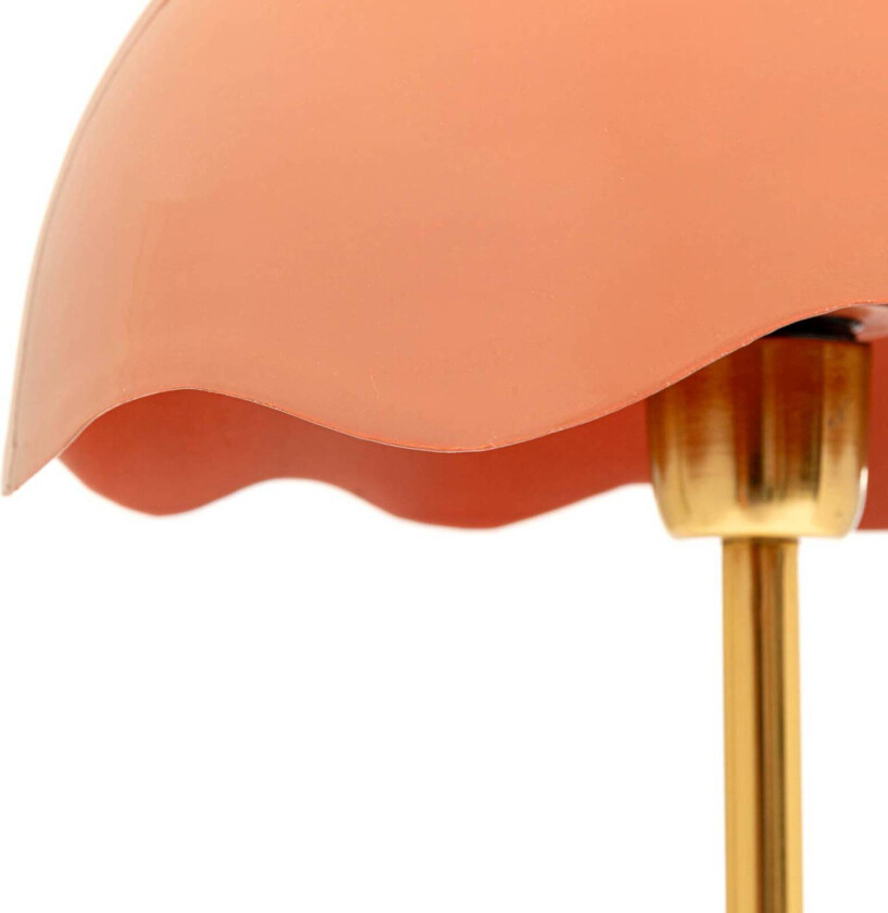 KARE Lia bordlampe, rosa, stål/marmor, høyde 50 cm