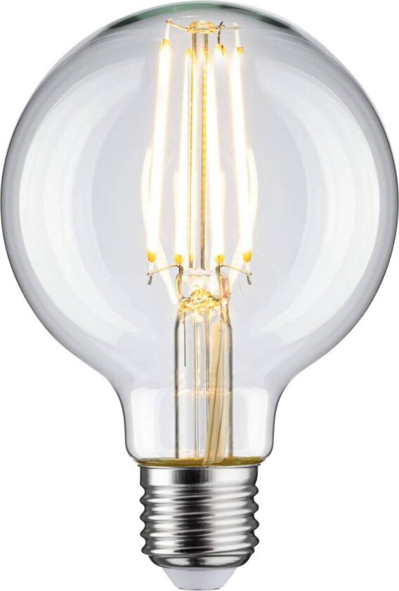 LED-filamentpære G80 E27 7,5 W klar 2 700 K