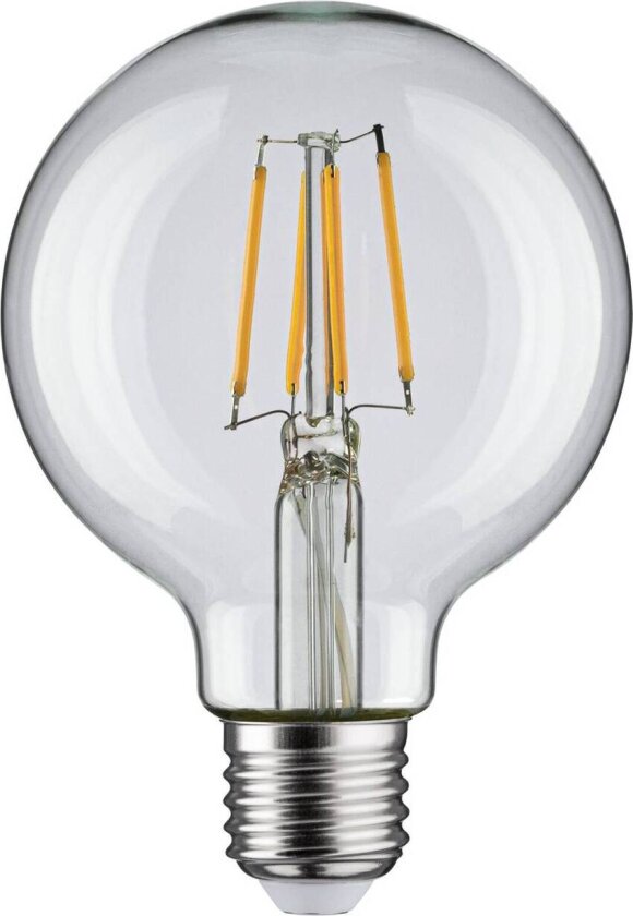 LED-filamentpære G80 E27 4,8 W klar 2 700 K