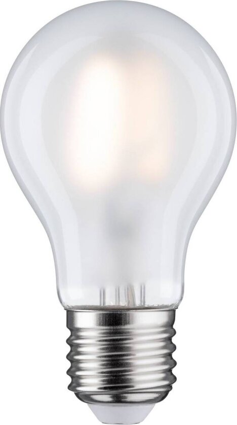 LED-filamentpære, E27, 3 W, matt, 2 700 K
