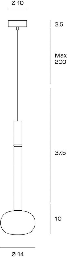 Mose hengelampe, bronse, skjermhøyde 48 cm, 1 lyskilde, glass