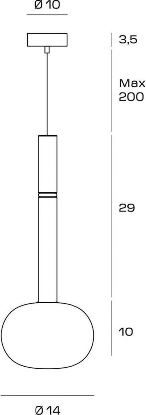 Mose hengelampe, bronse, skjermhøyde 39 cm, 1 lyskilde, glass