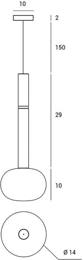 Mose hengelampe, gull, skjermhøyde 39 cm, 1 lyskilde, glass