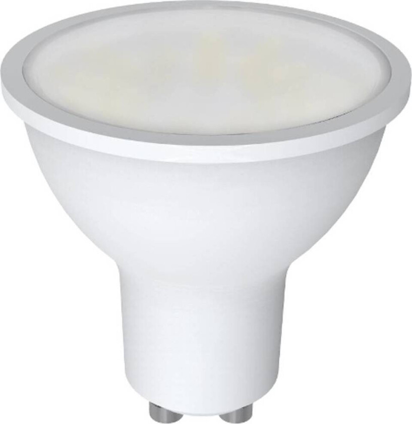 LED-reflektorpære GU10 2,7 W 2 700 K matt, 2-pakning