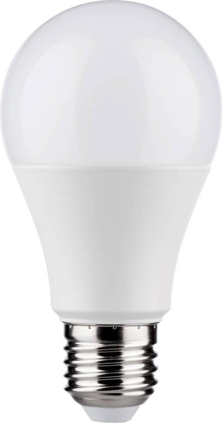 LED tradisjonell glødepære E27 4,5 W 2 700 K opal, 2-pakning