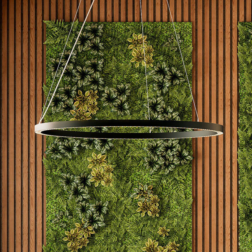 hengelampe Perfora Pro, svart, Ø 120,5 cm