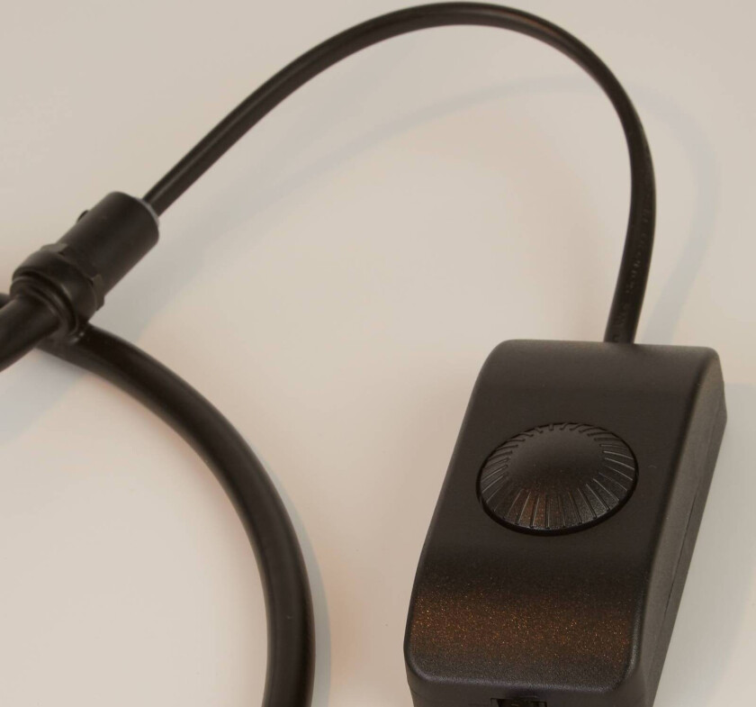 Dulwich bordlampe, dimbar, svart, metall, 57 cm, E27