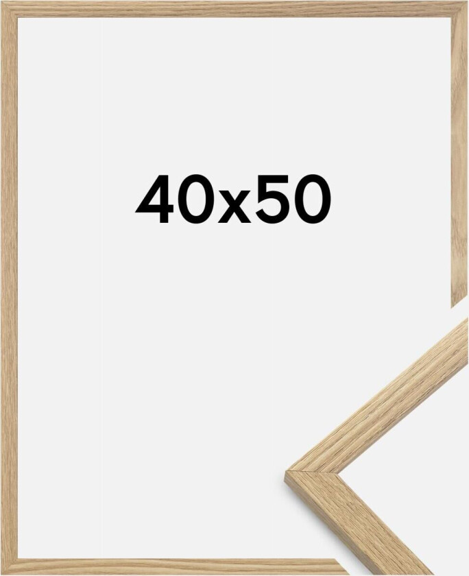 Ramme Trendy Akrylglass Eik 40x50 Cm