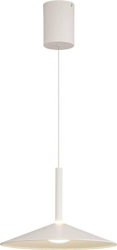 Calice hengelampe, hvit, Ø 32 cm, høydejusterbar