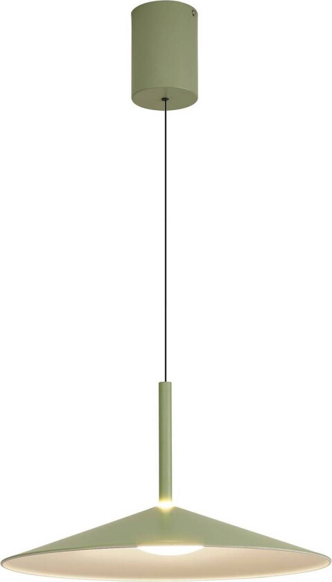 Calice hengelampe, grønn, Ø 47,5 cm, høydejusterbar