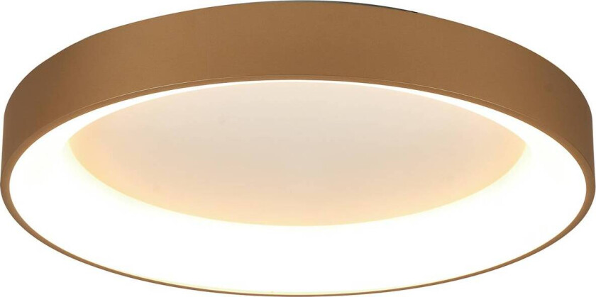 Taklampe Niseko II CCT fjernkontroll Ø78 cm gullfarget