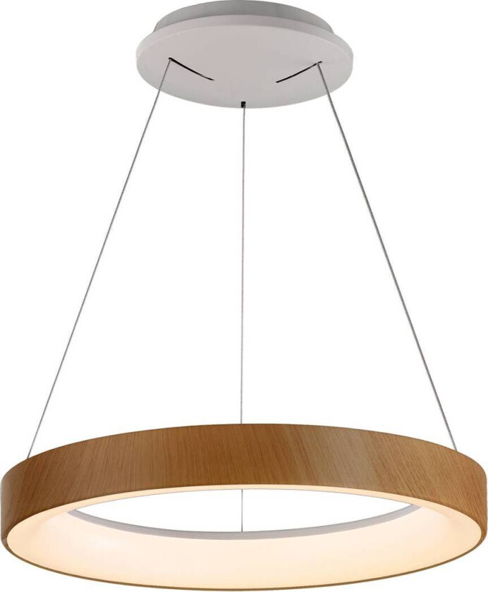 Hengelampe Niseko II, fjernkontroll, Ø 38 cm, trefarget