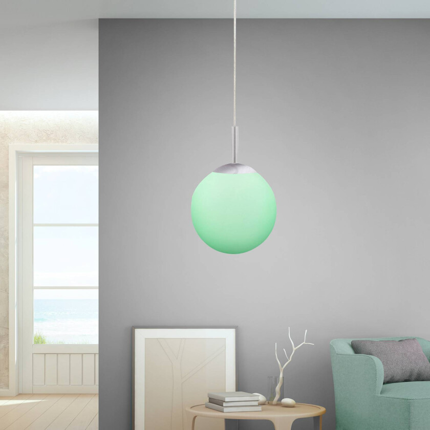 Hengelampe LOLAsmart Bolo, Ø 20 cm, RGB, CCT