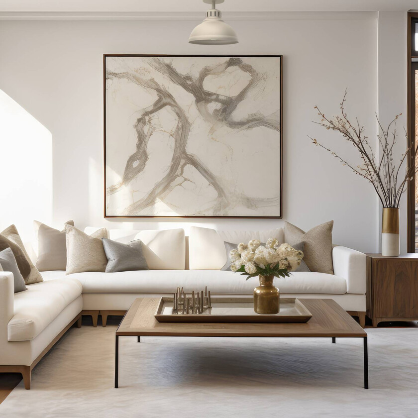 Sven taklampe, 1 lyskilde, beige, stål