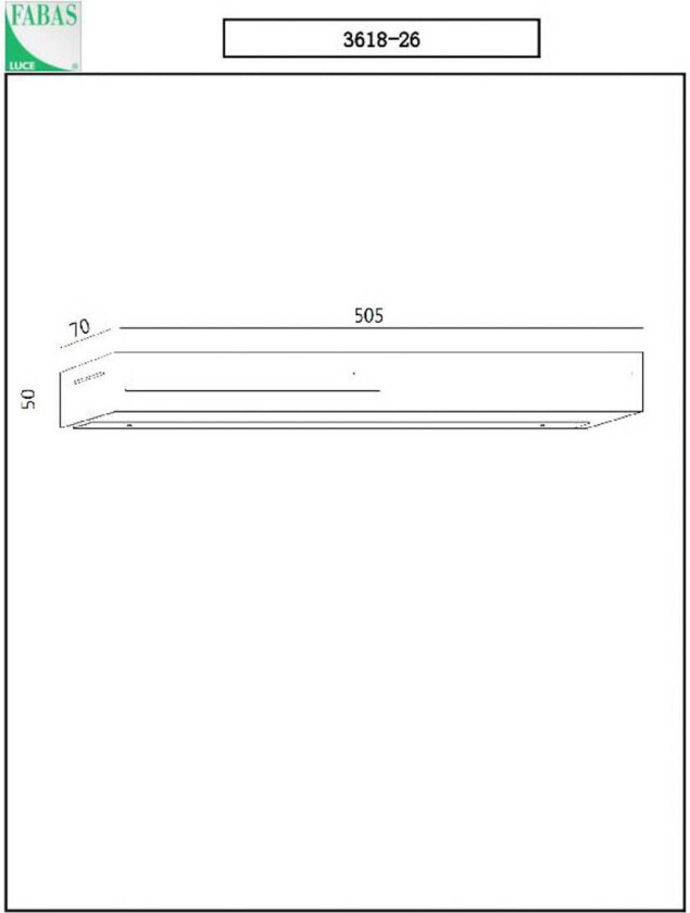 LED-vegglampe Banny, antrasitt, bredde 50 cm, Up- & Downlight
