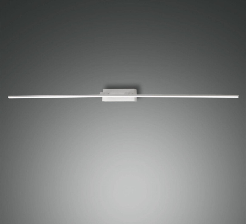 Nala LED-speillampe, hvit, bredde 110 cm, metall