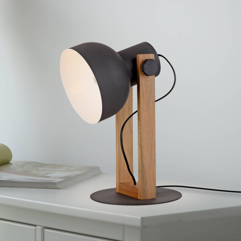 Cup 2.0 bordlampe, svart, metall