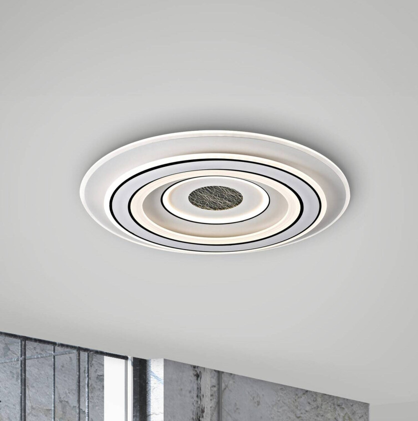 LED-taklampe Tolago, Ø 40 cm, CCT, dimbar