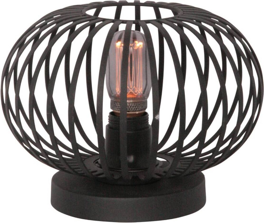 Aglio bordlampe, Ø 25 cm, svart, metall