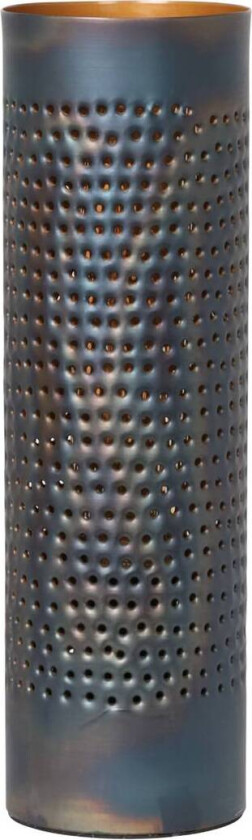 Forato bordlampe, høyde 42 cm, brun, metall