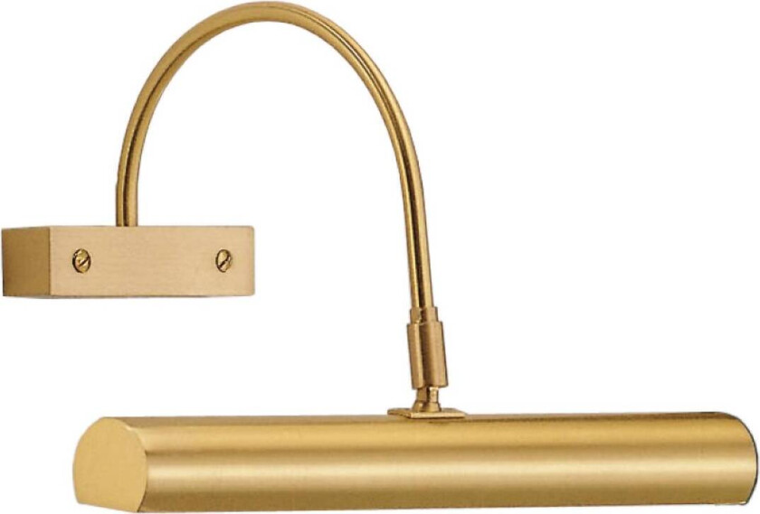 Grit-30 billedlampe, lengde 30 cm, matt messingfarge