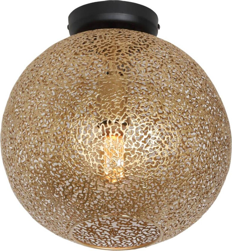 Oronero/Oro taklampe, Ø 30 cm, gullfarget, metall