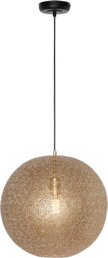 Hengelampe Oronero/Oro, Ø 50 cm, gullfarget, metall