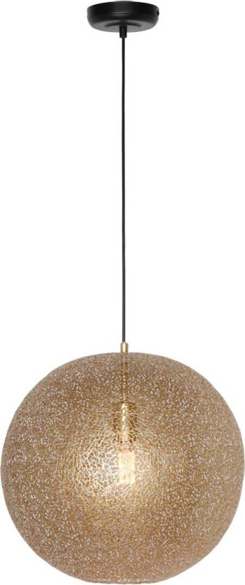 Hengelampe Oronero/Oro, Ø 40 cm, gullfarget, metall