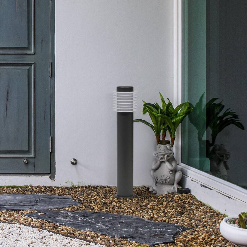 LED gangbelysning Endura Hybrid Rondo, mørkegrå