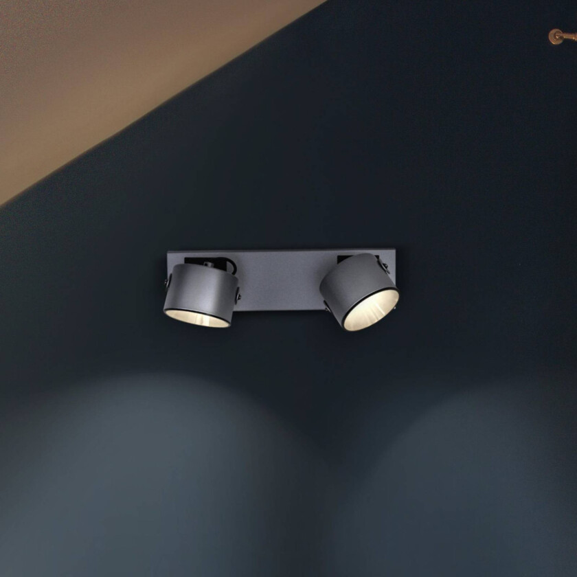 LED-takspotlight Jupiter, 3000 K, to lamper