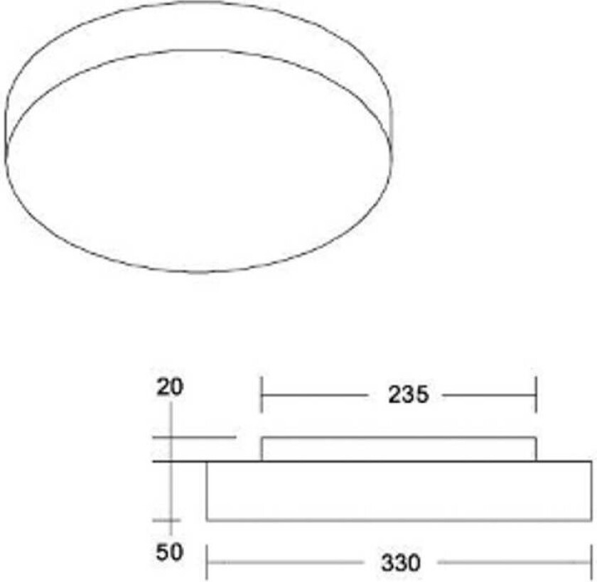 Celtis Mini taklampe, E27, chintz, brun-grå