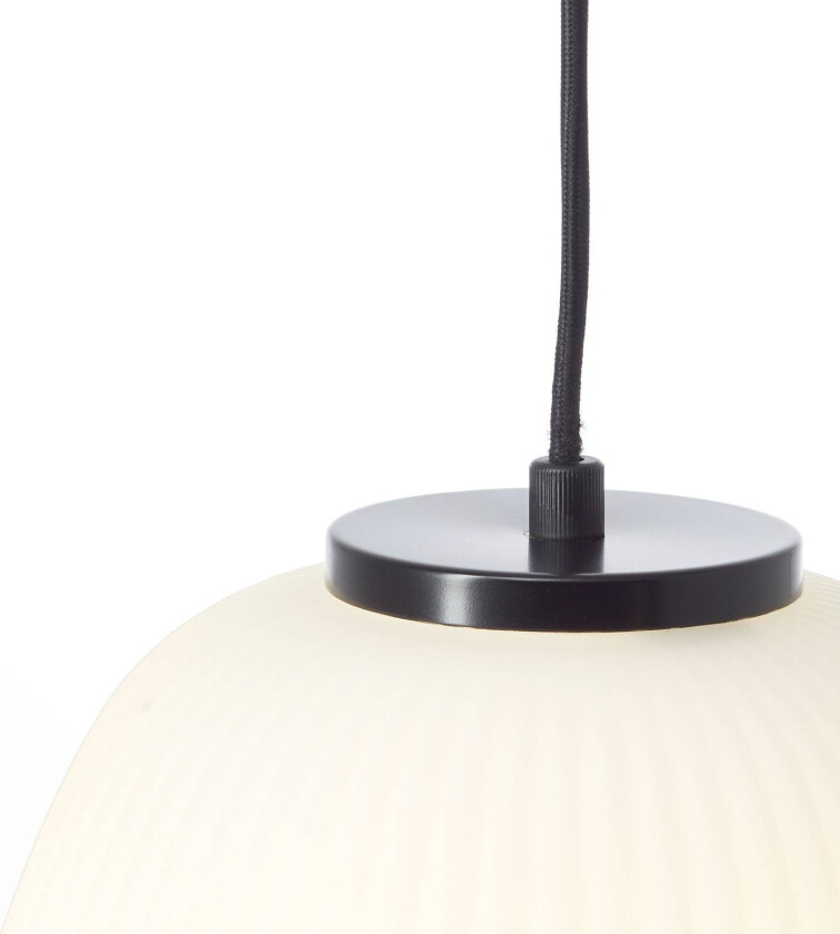 Kaizen hengelampe, Ø 25 cm, opal, glass