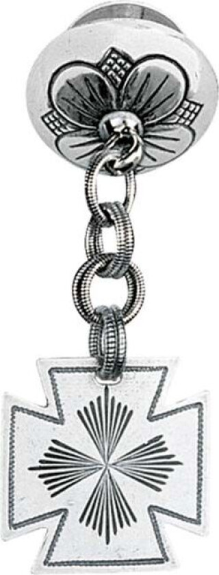 Halssølje i 830 oksidert sølv