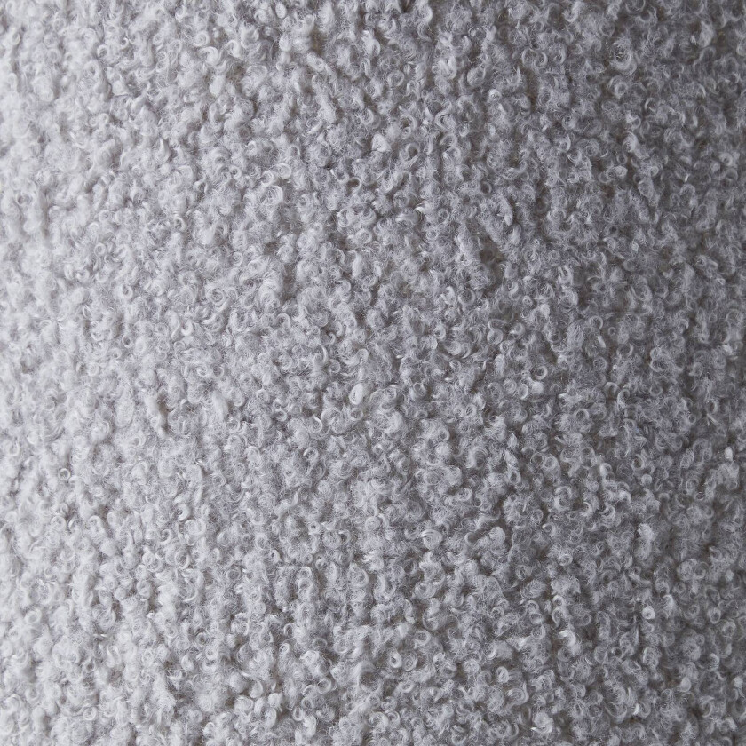 Teddy bordlampe, blå, høyde 30 cm, stoff/metall