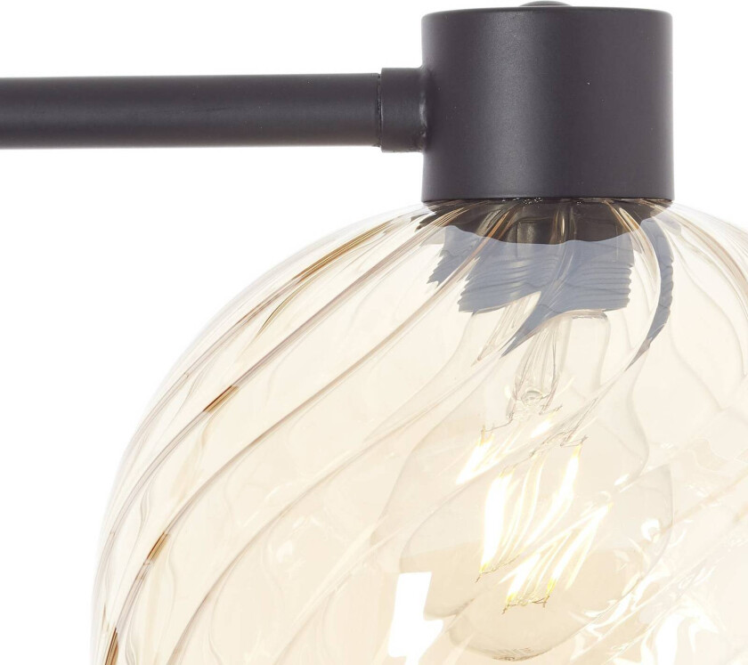 Casto gulvlampe, høyde 150 cm, rav, glass/metall