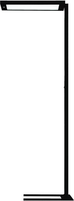 LED-gulvlampe Lavigo Core DPS 12500/840/R/G1 svart, sensor