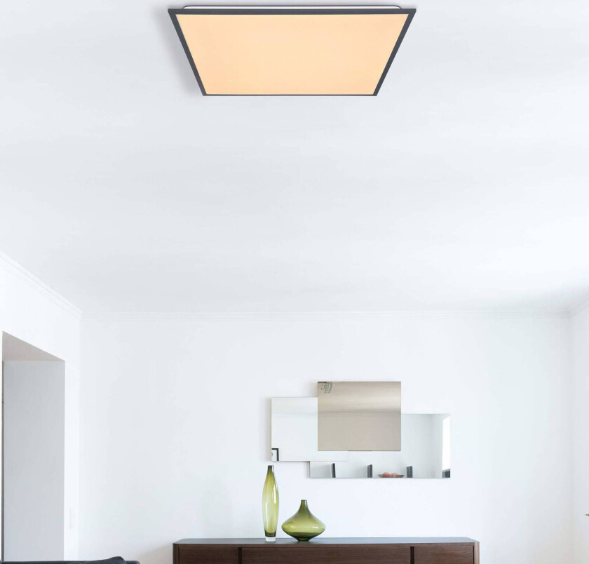 Doro LED-taklampe, lengde 59 cm, hvit/grafitt, aluminium