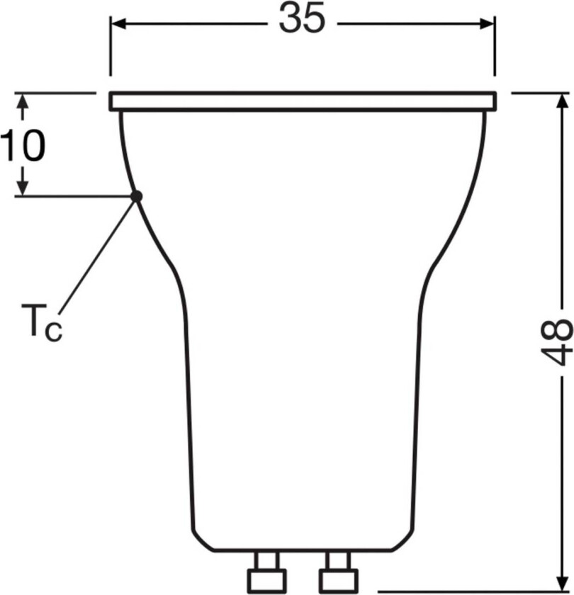 OSRAM LED-reflektor GU10, PAR11, 3 W, 2700 K, 36°, dimbar