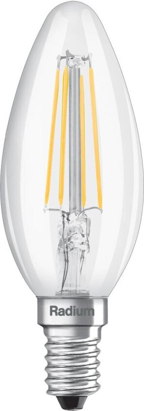 LED mignonpære Essence, filament, E14 4W, 827, 470lm