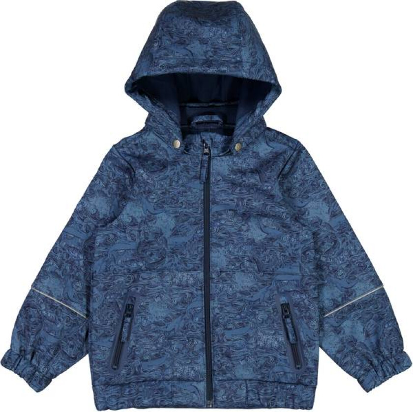 Henning Softshell Jakke Navy Linoleum