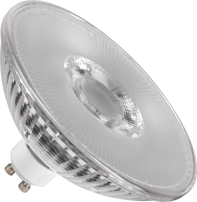 LED-reflektorpære QPAR111 GU10 klar 8W 2700K 680 lumen