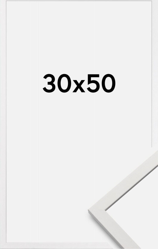 Ramme Edsbyn Hvit 30x50 Cm