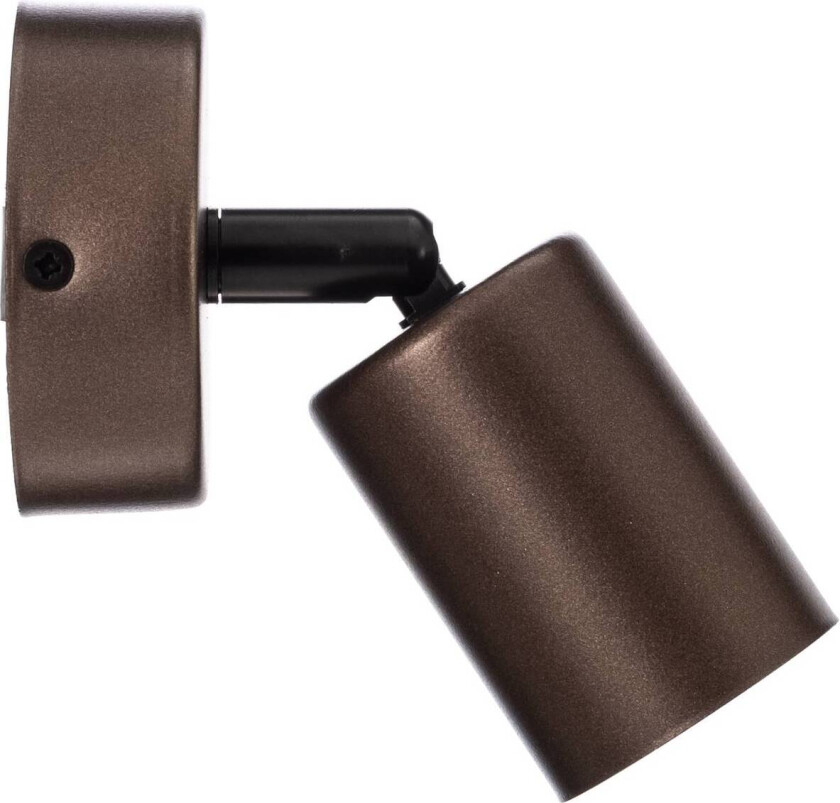 Downlight Top, justerbar, brun, 1 lyskilde