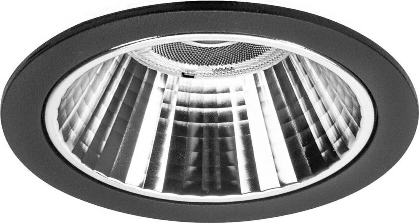 Apollo Mini facettert DALI, rund, 4000 K, svart