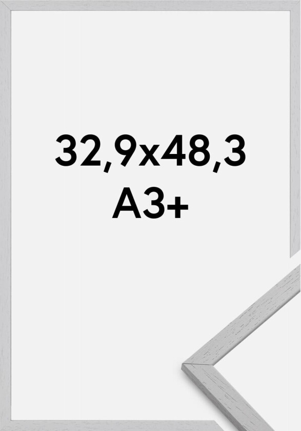 Ramme Edsbyn Grey 32,9x48,3 Cm (A3+)